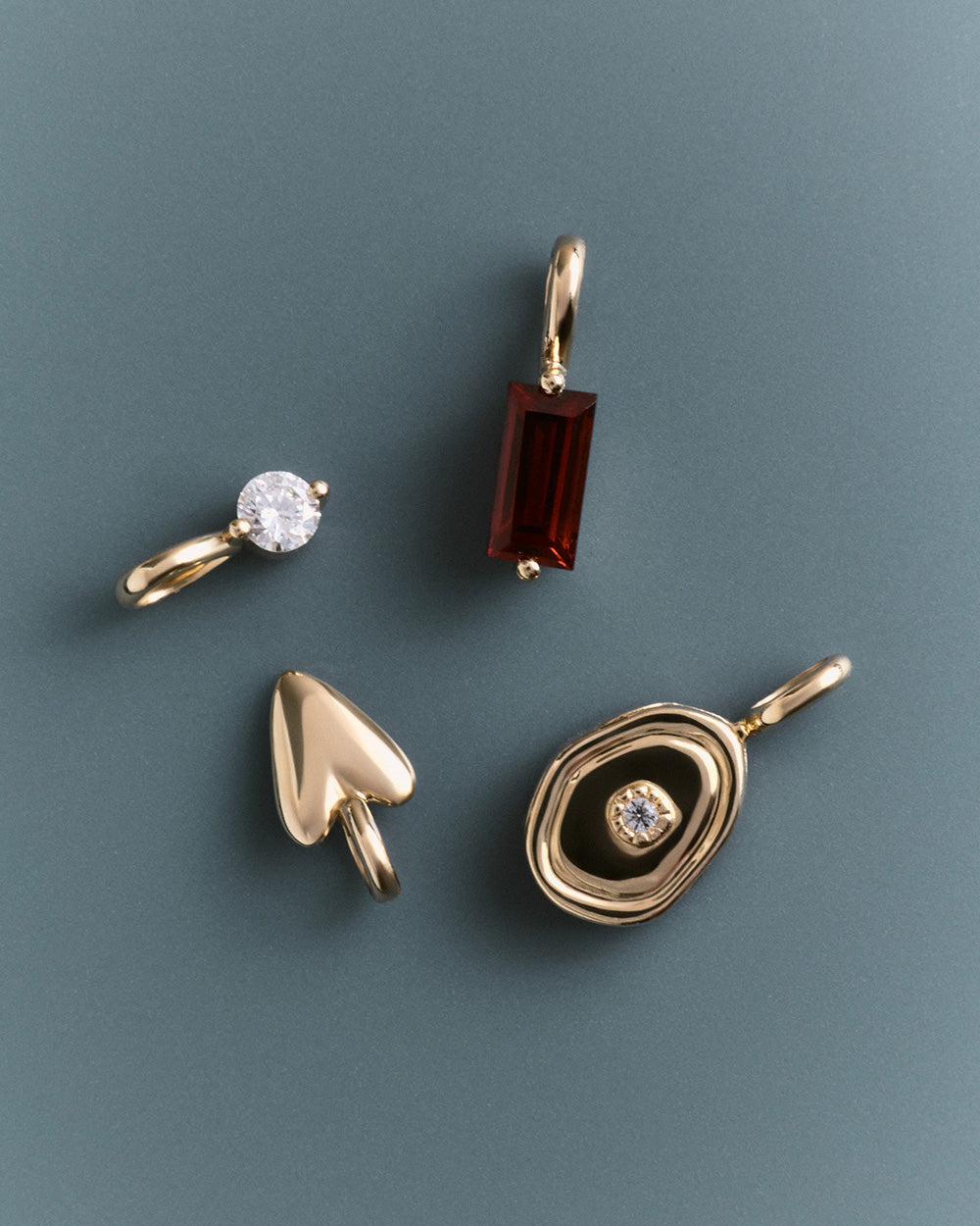 LUCENT DIAMOND CHARM (9K GOLD) IMAGE 4