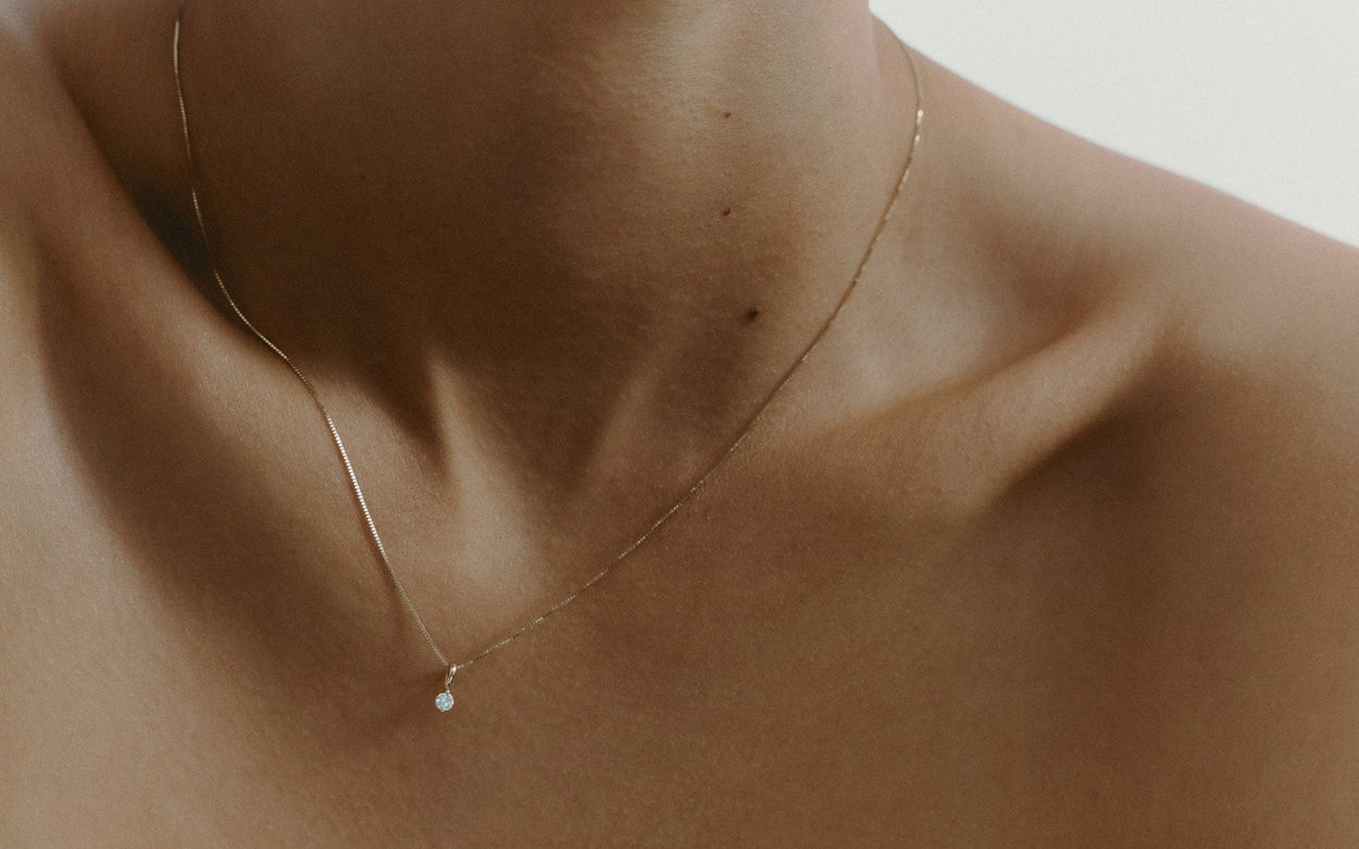 LUCENT DIAMOND CHARM (9K GOLD) IMAGE 5