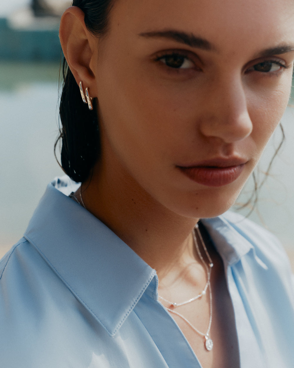 ARISE HOOPS (STERLING SILVER)