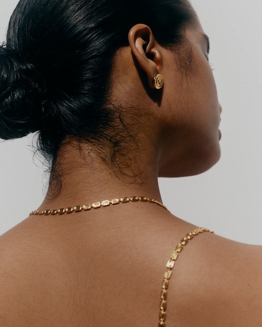 MONDO NECKLACE (18K GOLD PLATED) IMAGE 3