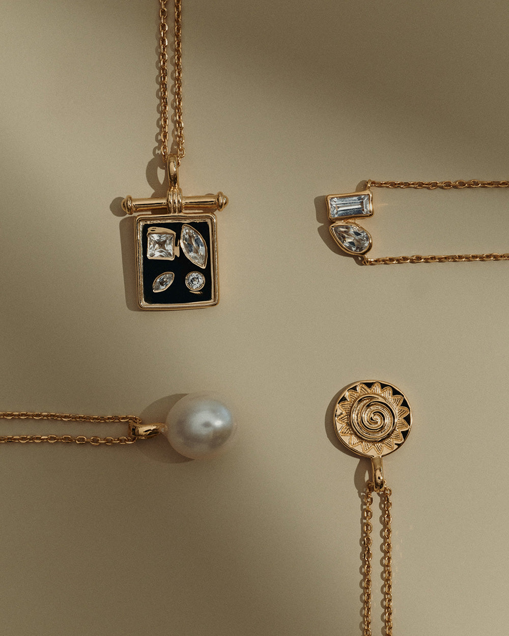MARIS PEARL NECKLACE (18K GOLD VERMEIL) IMAGE 4