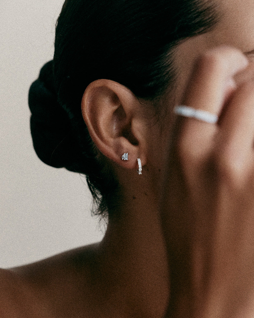 LUMA HUGGIES (STERLING SILVER)