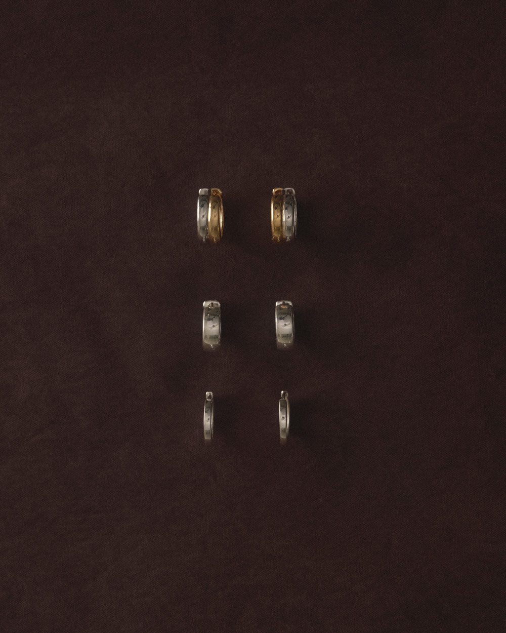 SOMA HOOPS (MIXED METAL)