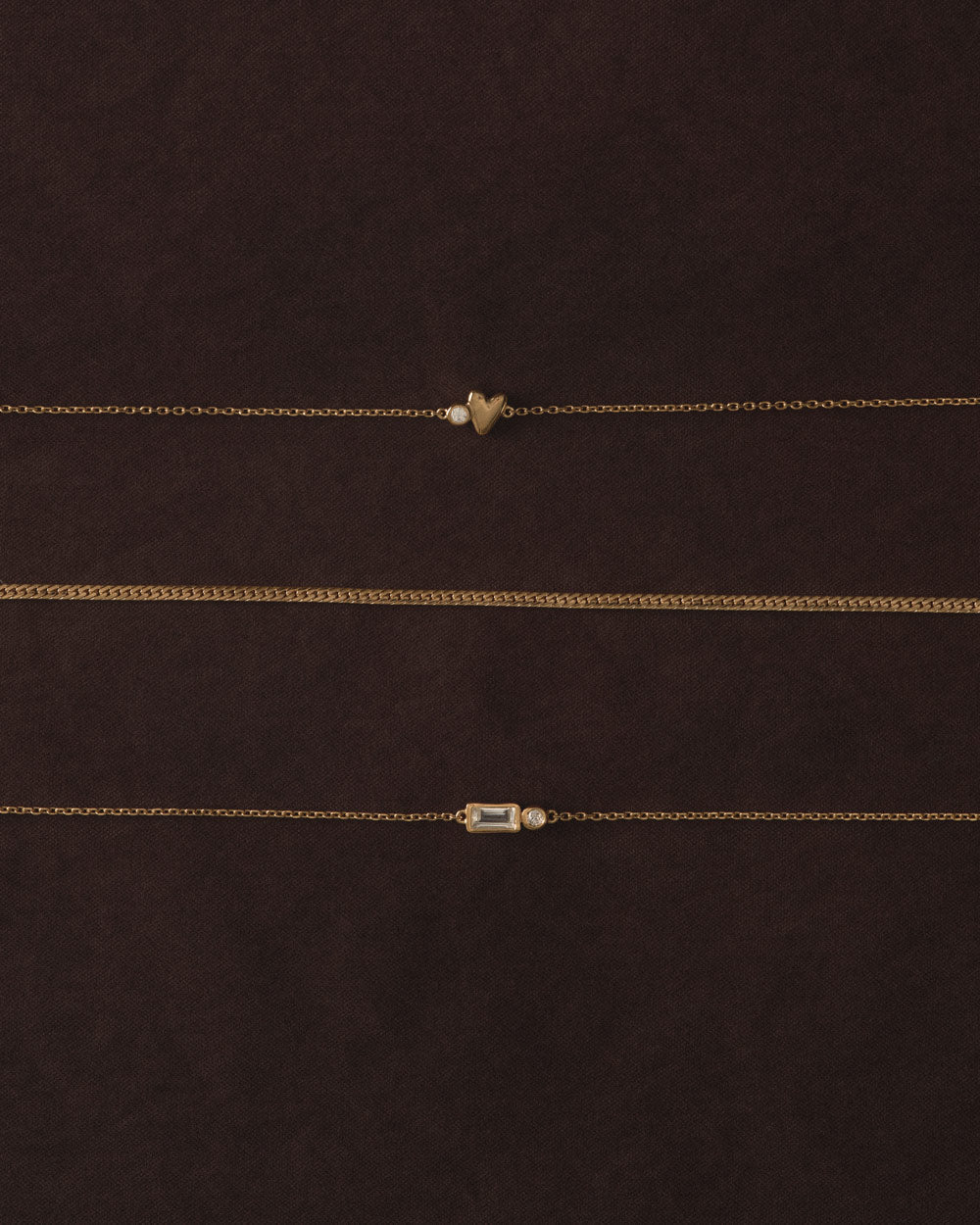 ABODE HEART NECKLACE (18K GOLD VERMEIL)