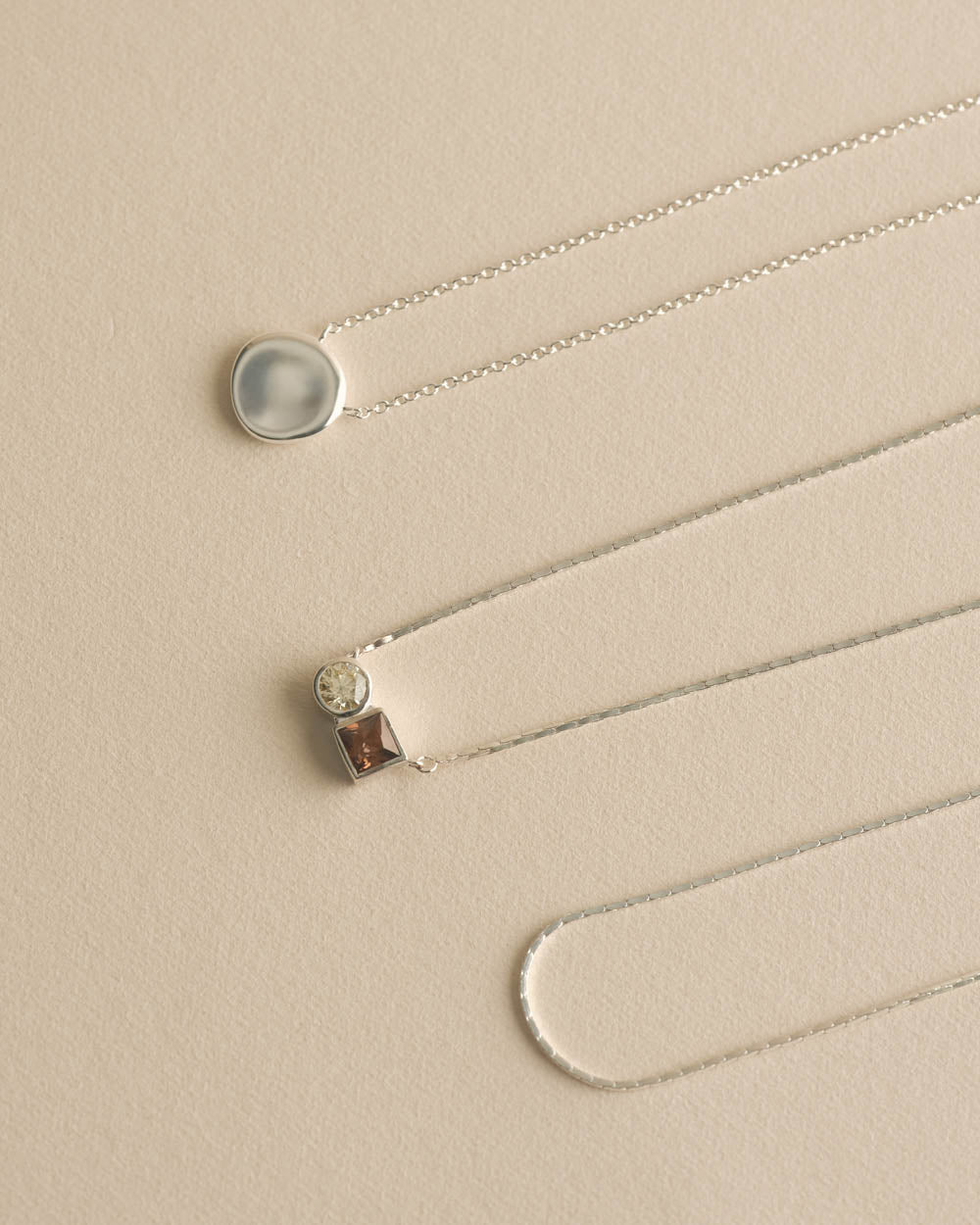 REMANENCE NECKLACE (STERLING SILVER)