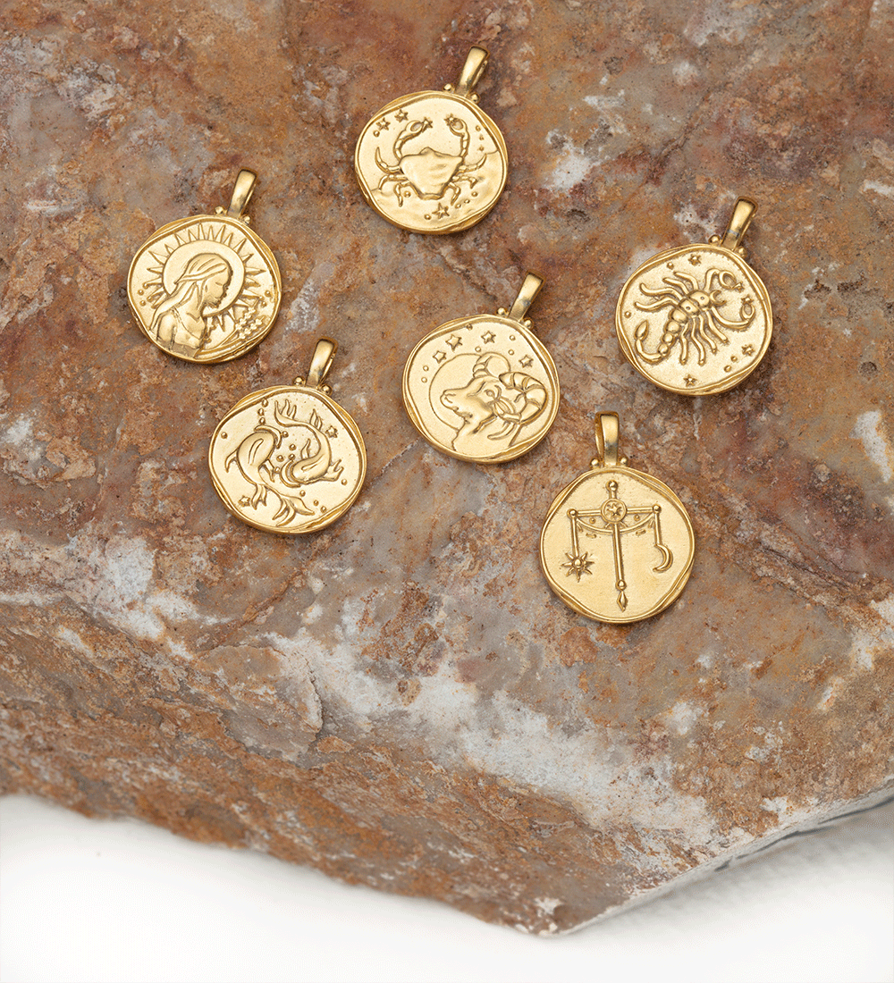 ARIES ZODIAC (18K GOLD VERMEIL) IMAGE 3