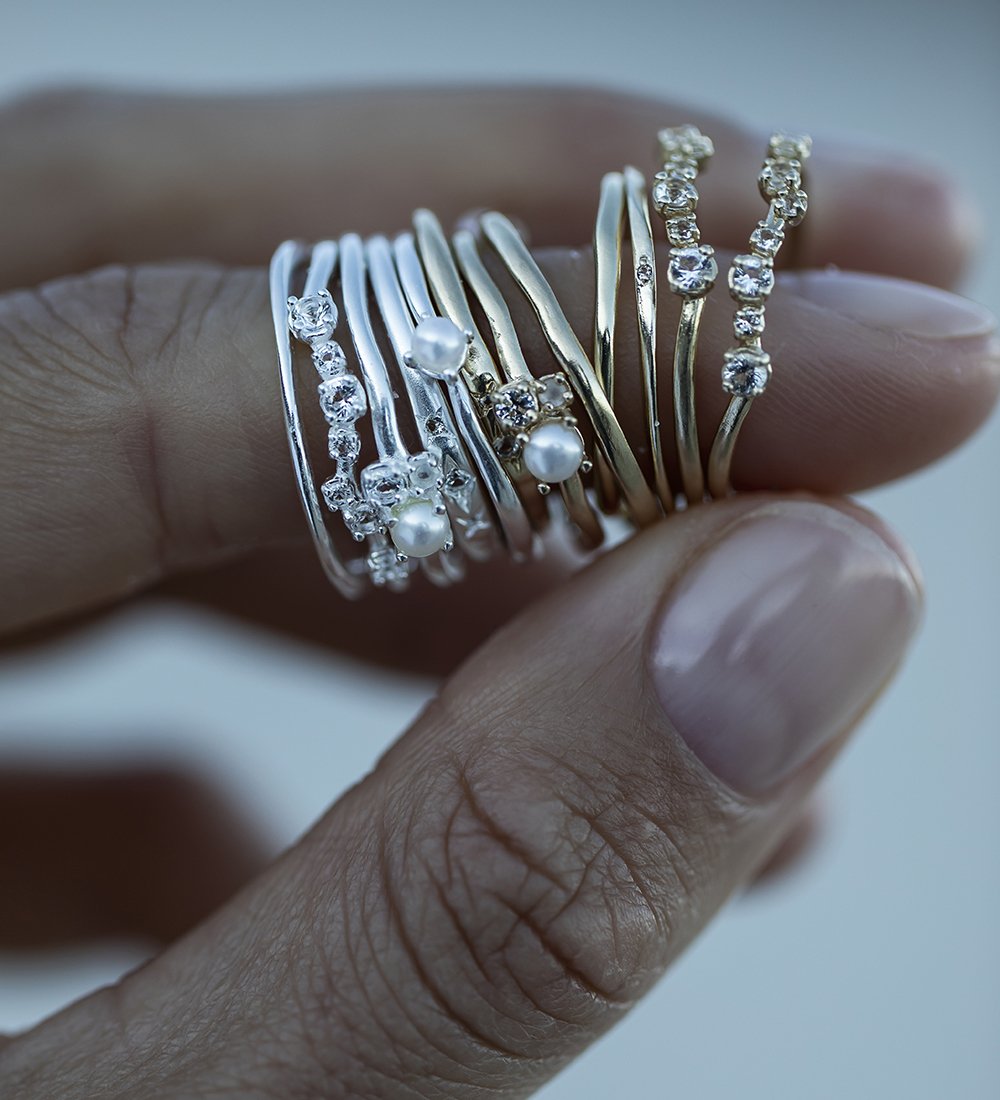 FIRST LIGHT RING (STERLING SILVER) IMAGE 3