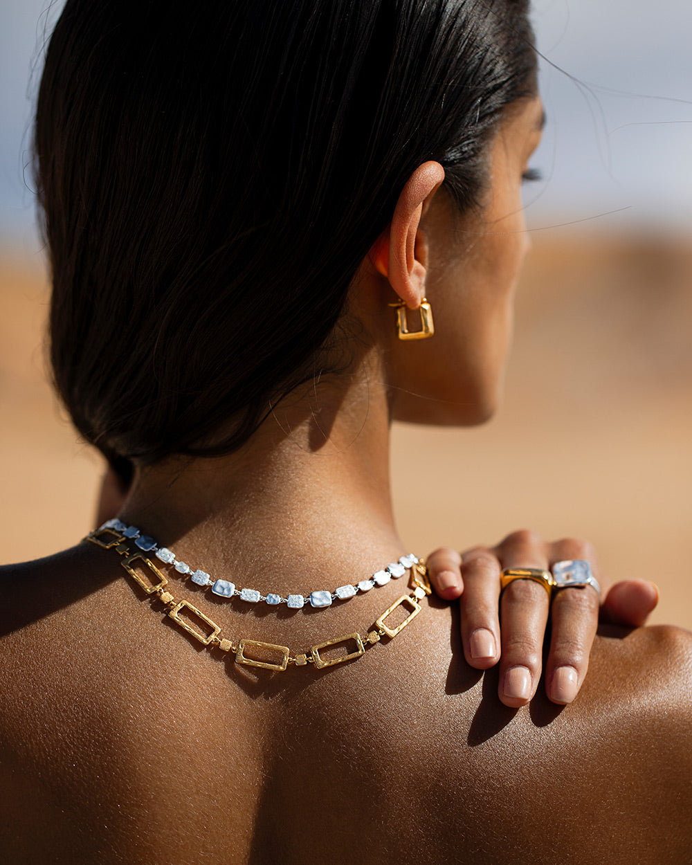 CASCADE NECKLACE (STERLING SIlVER) IMAGE 6