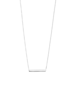 ENGRAVABLE BAR NECKLACE (STERLING SILVER)