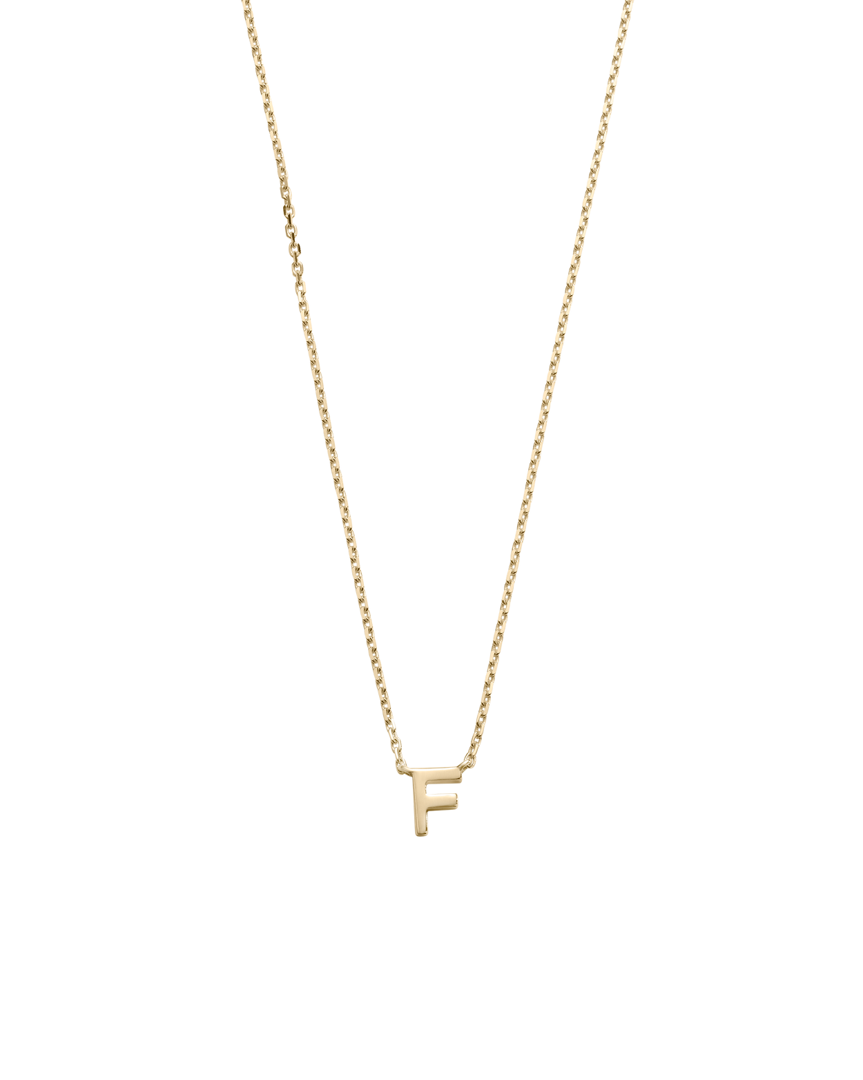PETITE INITIAL NECKLACE (9K GOLD) IMAGE 12