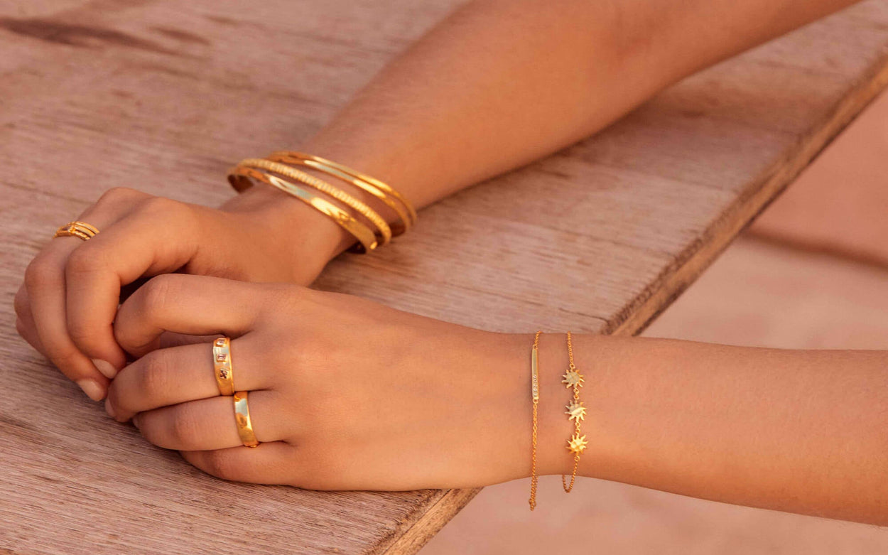 SUN DANCE RING (18K GOLD VERMEIL) IMAGE 5