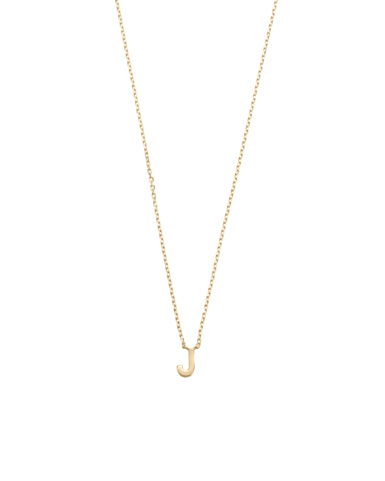 PETITE INITIAL NECKLACE (9K GOLD) IMAGE 16