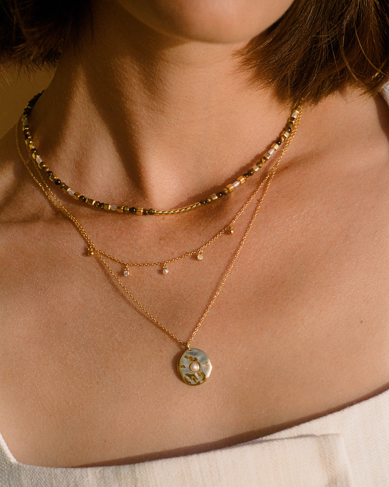 VISTA NECKLACE (18K GOLD PLATED) IMAGE 6