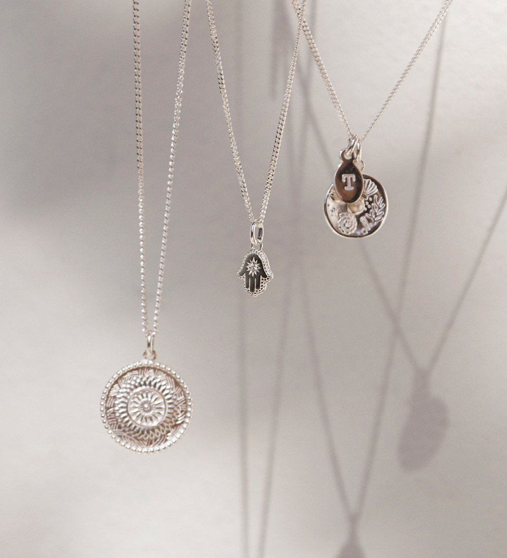 INITIAL A-Z (STERLING SILVER) IMAGE 4