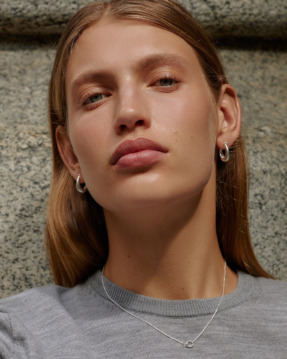 CENTRA HOOPS (STERLING SILVER) IMAGE 2