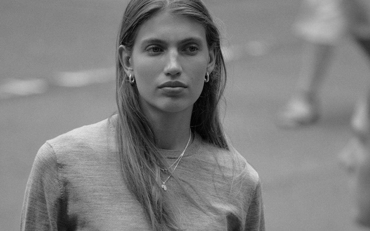 CENTRA HOOPS (STERLING SILVER) IMAGE 5