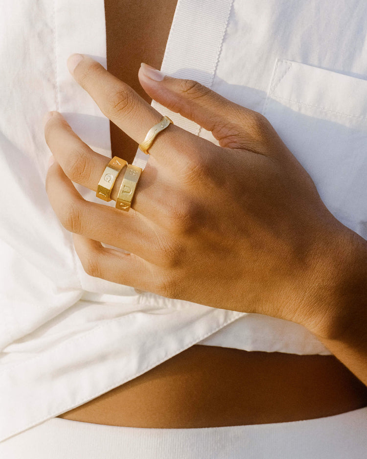 MAGIQUE RING (18K GOLD VERMEIL) IMAGE 2