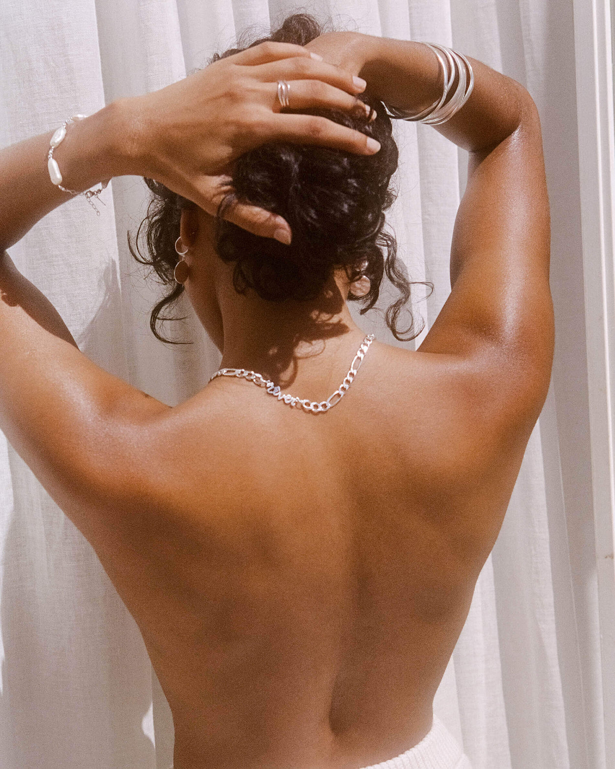 REVER CHAIN NECKLACE (STERLING SILVER) IMAGE 6