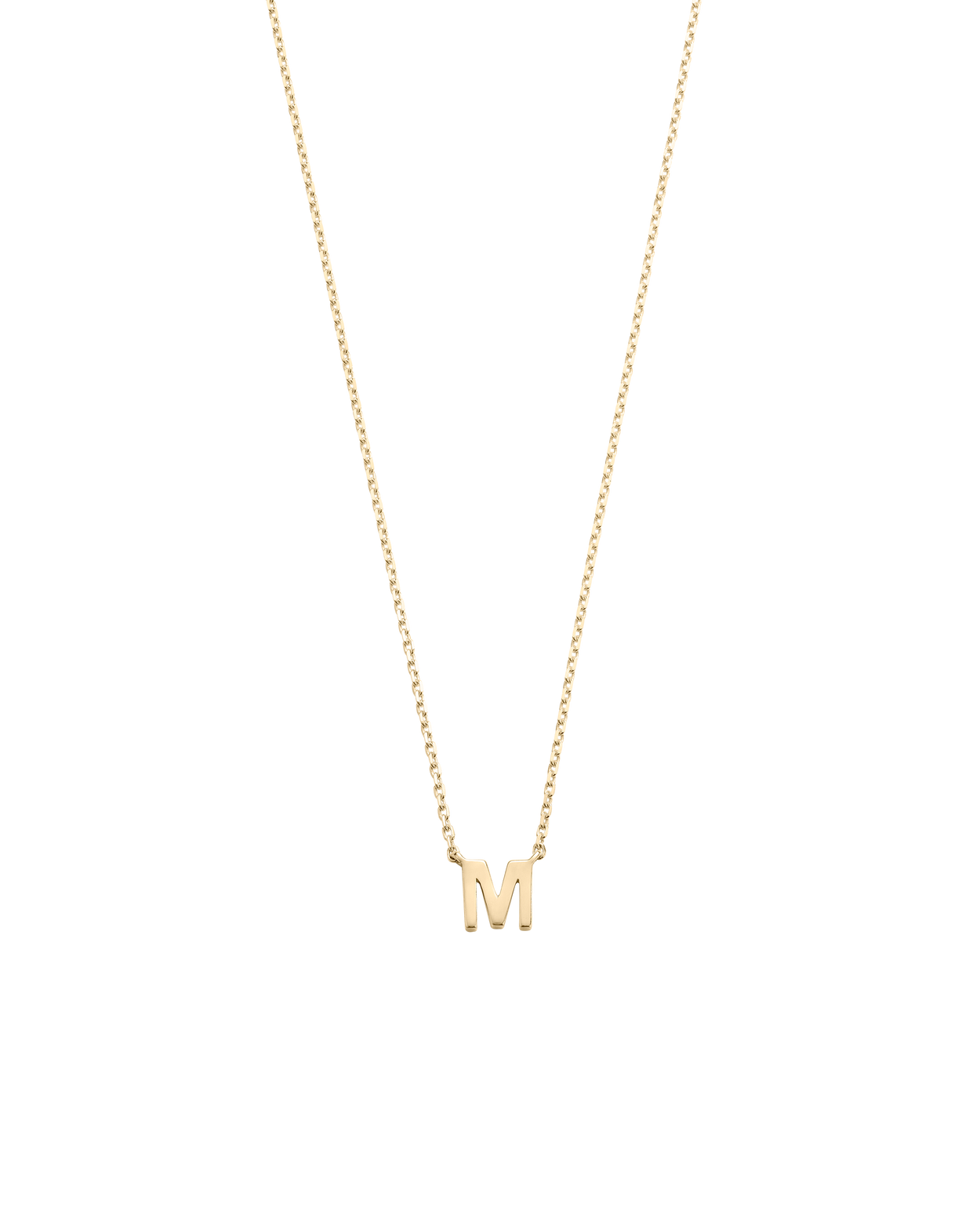 PETITE INITIAL NECKLACE (9K GOLD) IMAGE 19