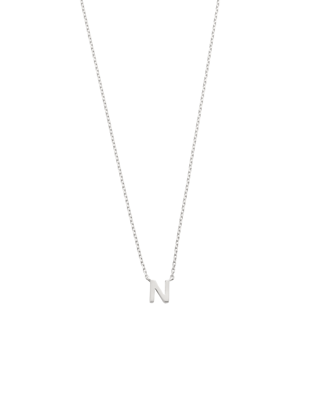 PETITE INITIAL NECKLACE (STERLING SILVER) IMAGE 19
