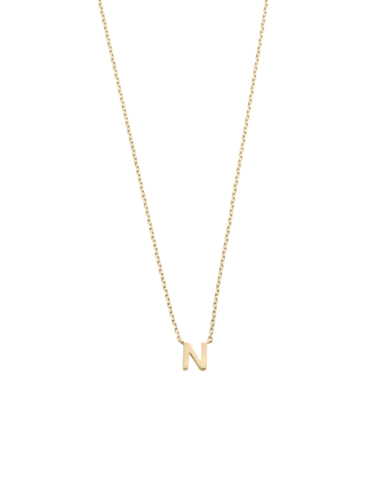 PETITE INITIAL NECKLACE (9K GOLD) IMAGE 20