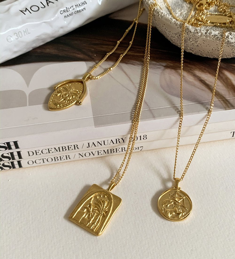 SAGITTARIUS ZODIAC (18K GOLD VERMEIL) IMAGE 5