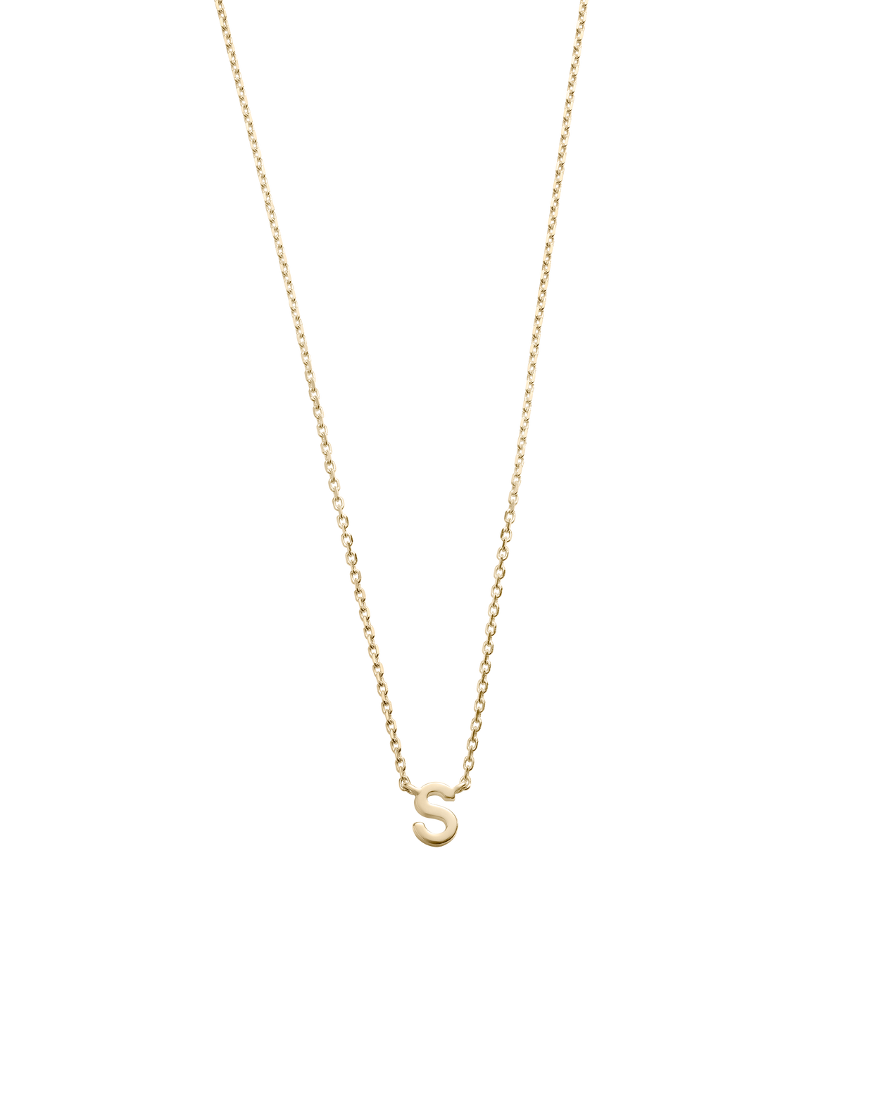 PETITE INITIAL NECKLACE (9K GOLD) IMAGE 25