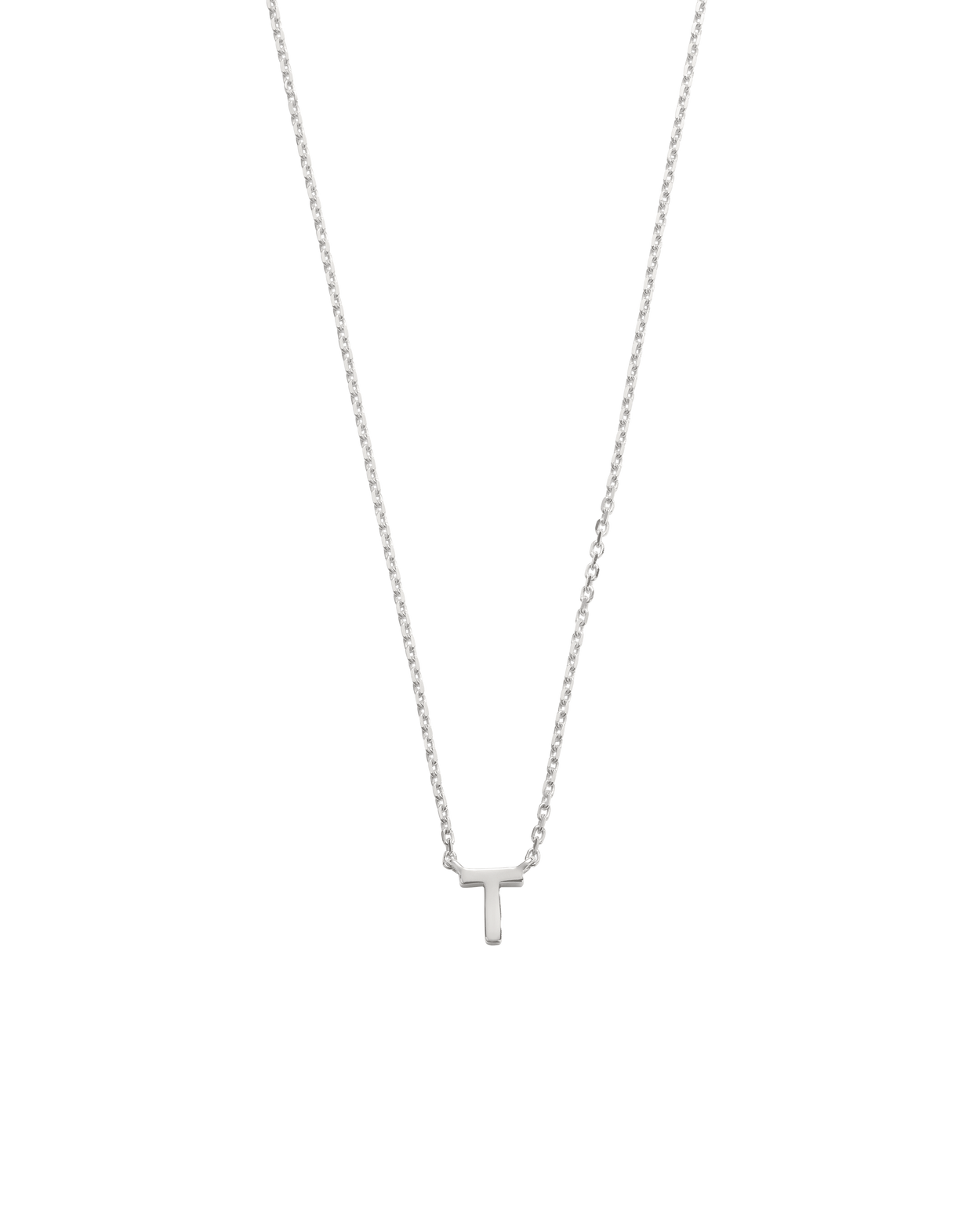 PETITE INITIAL NECKLACE (STERLING SILVER) IMAGE 25