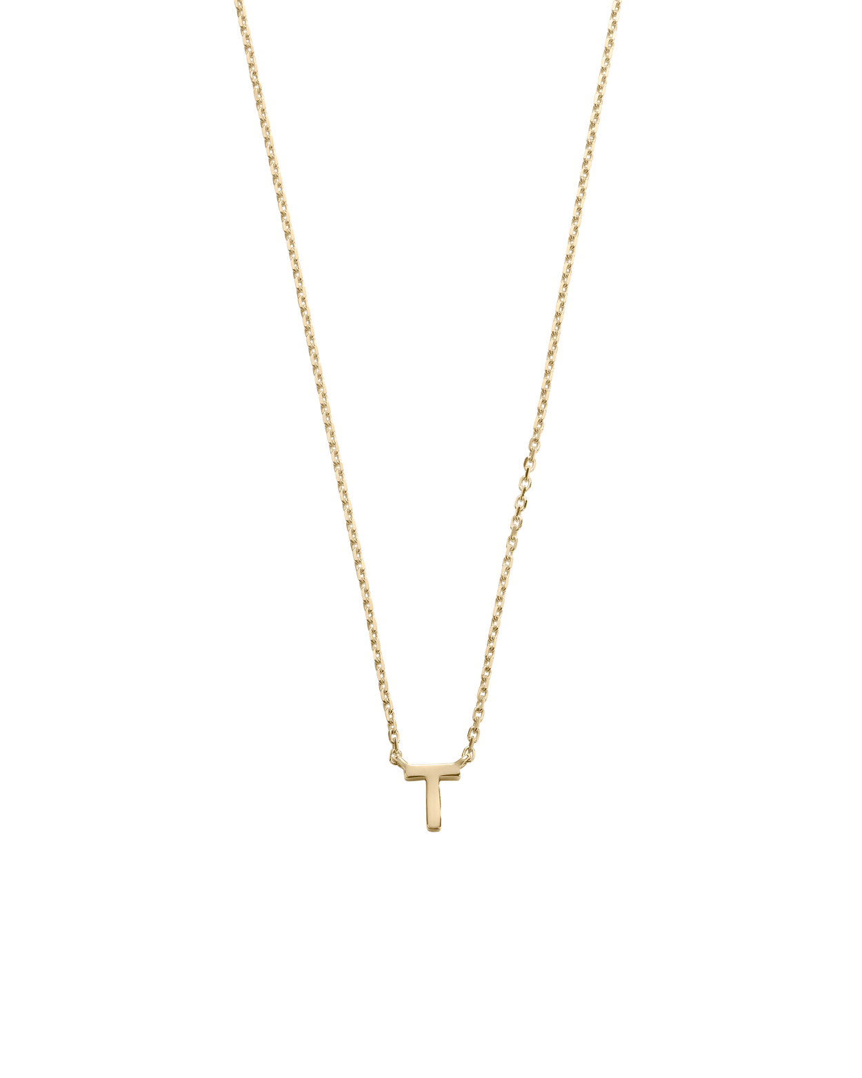 PETITE INITIAL NECKLACE (9K GOLD) IMAGE 26