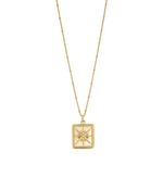 TRUE NORTH COIN NECKLACE (18K GOLD VERMEIL) IMAGE 1