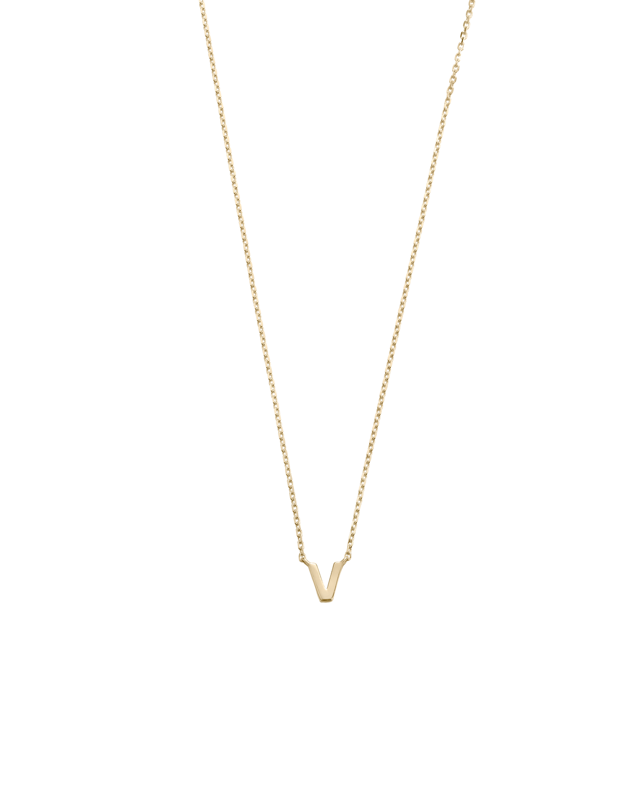 PETITE INITIAL NECKLACE (9K GOLD) IMAGE 28
