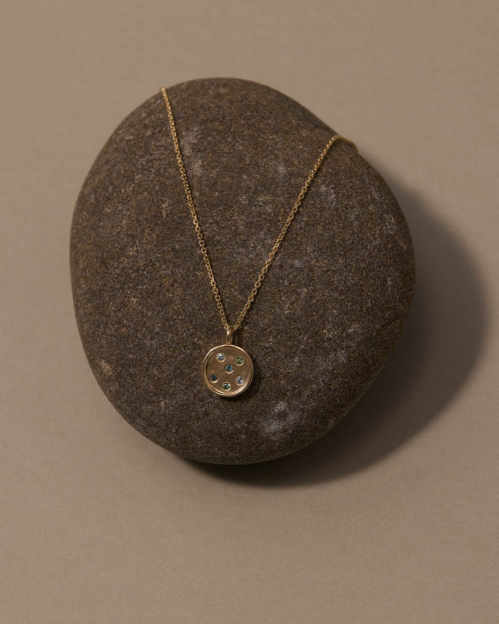 OCEAN DEEP NECKLACE (9K GOLD) IMAGE 4