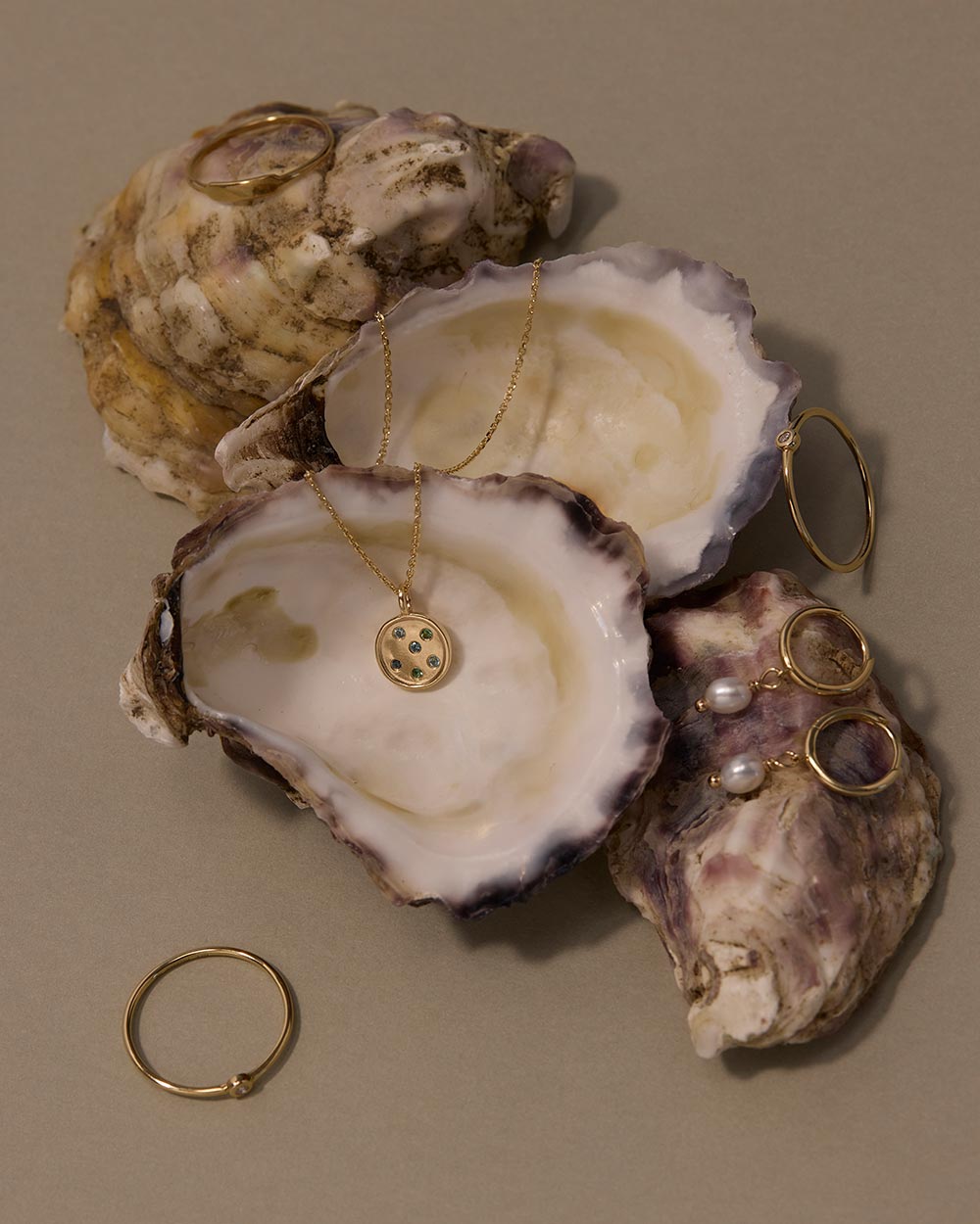 OCEAN DEEP NECKLACE (9K GOLD) IMAGE 5