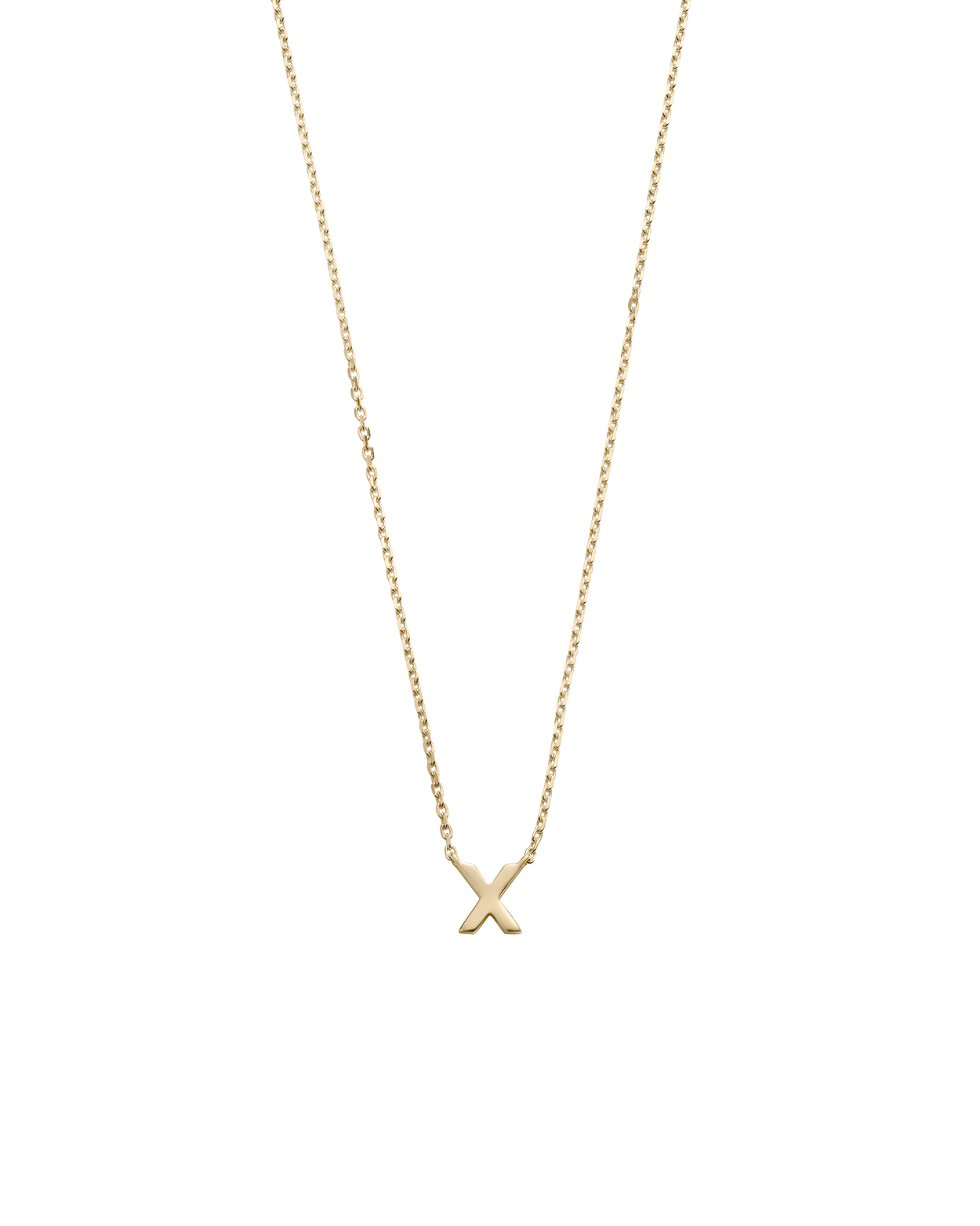 PETITE INITIAL NECKLACE (9K GOLD) IMAGE 30
