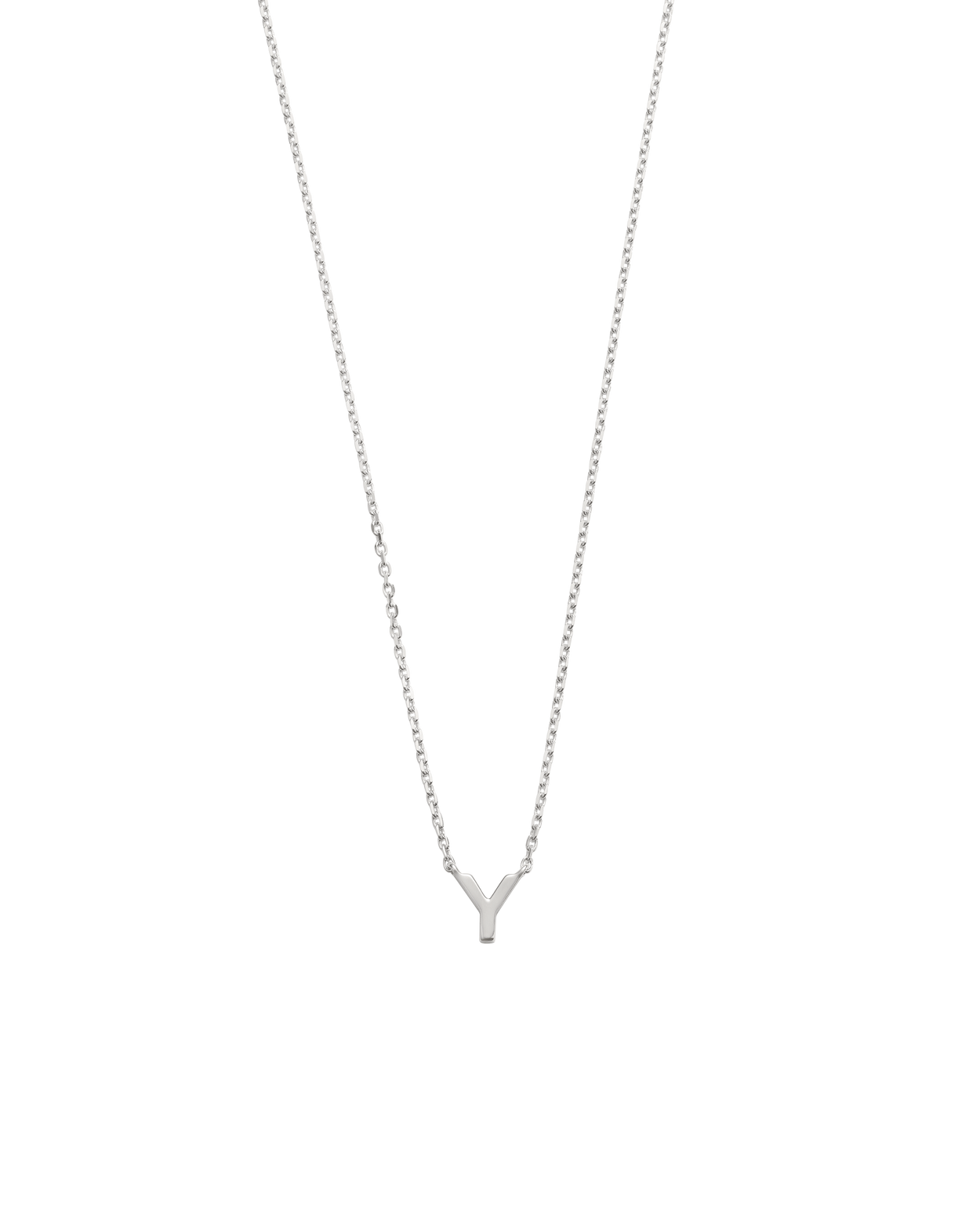 PETITE INITIAL NECKLACE (STERLING SILVER) IMAGE 30