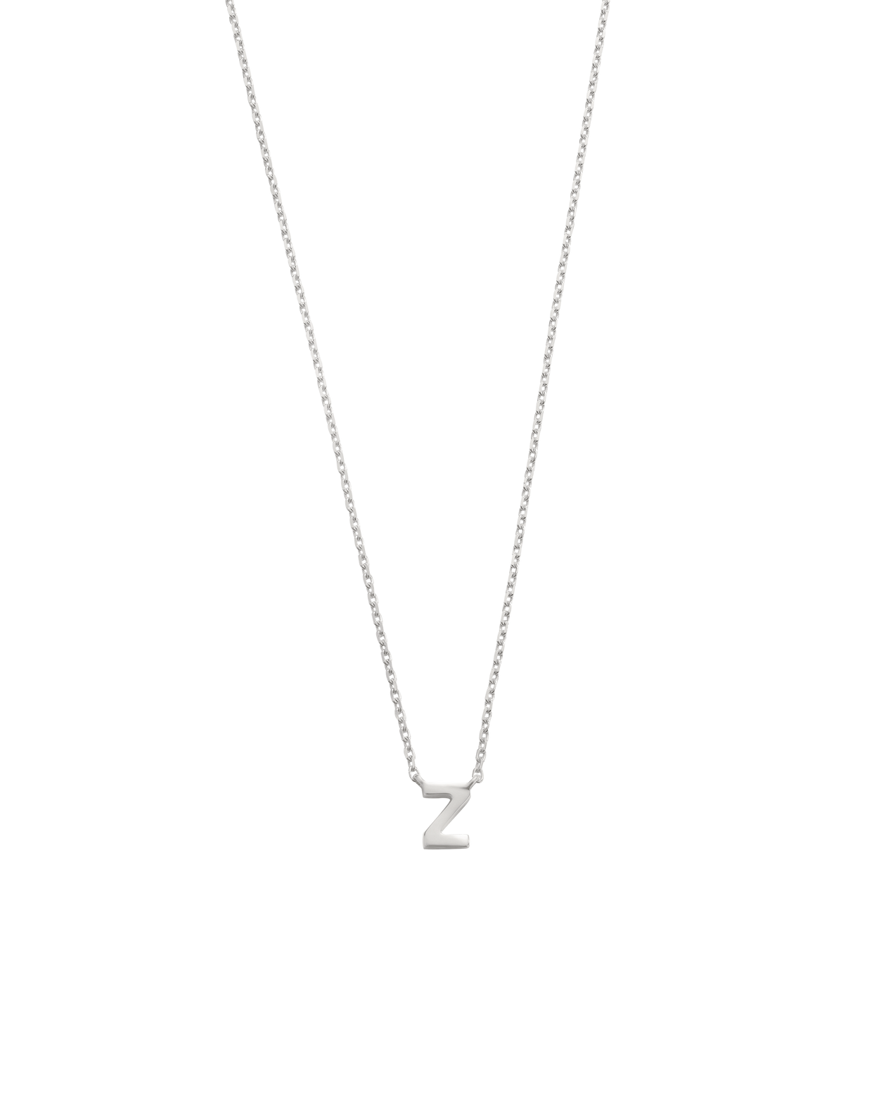 PETITE INITIAL NECKLACE (STERLING SILVER) IMAGE 31