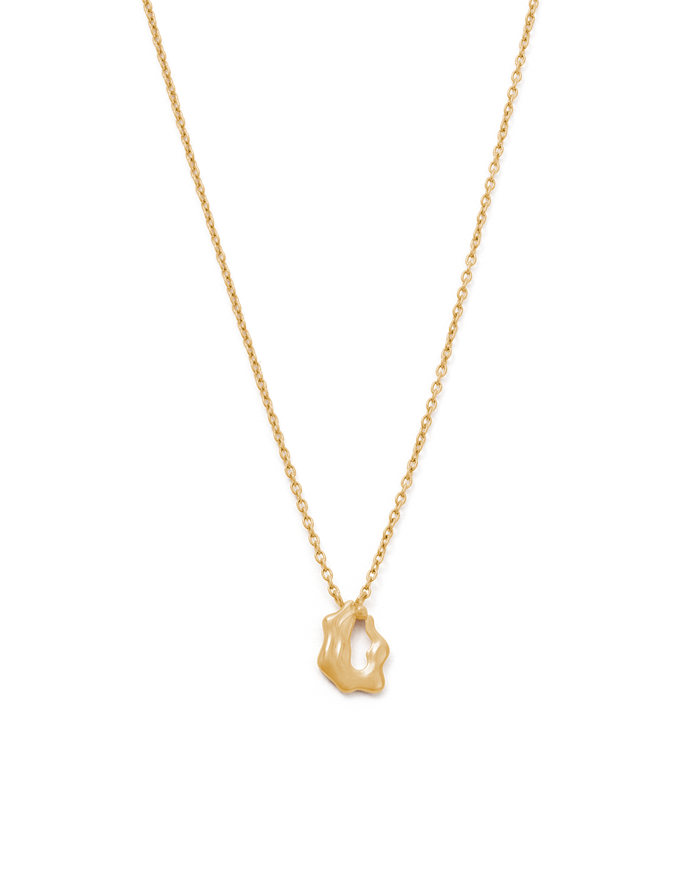 AQUARIUS STAR SIGN NECKLACE (18K GOLD VERMEIL) IMAGE 1
