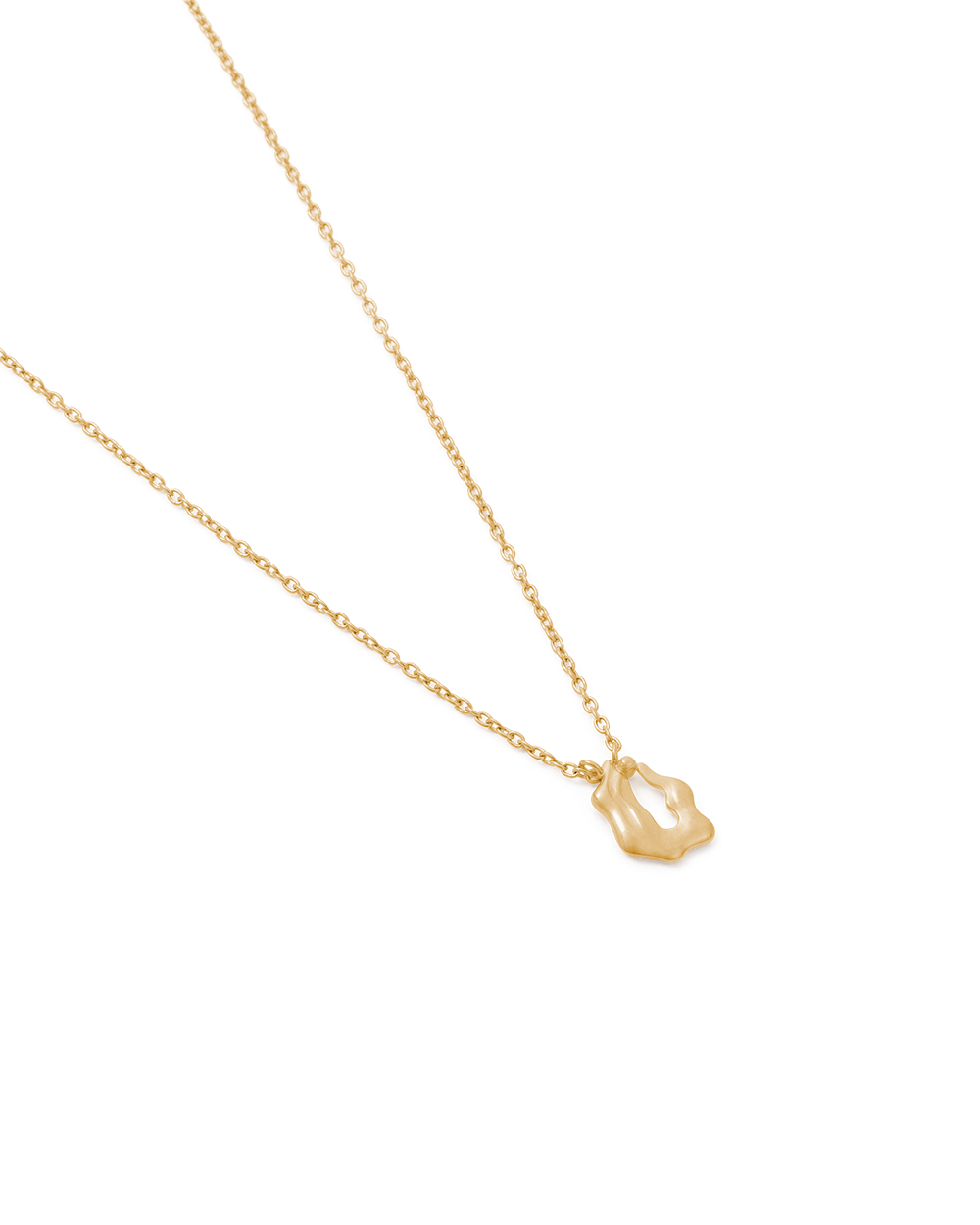 AQUARIUS STAR SIGN NECKLACE (18K GOLD VERMEIL) IMAGE 4
