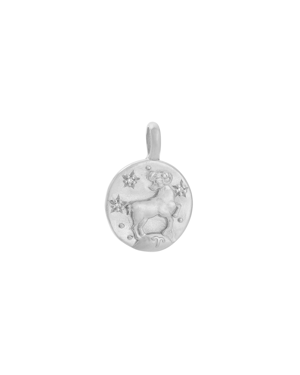 ARIES PETITE ZODIAC (STERLING SILVER) IMAGE 1