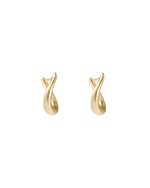 ARISE HOOPS (18K GOLD PLATED) IMAGE 1