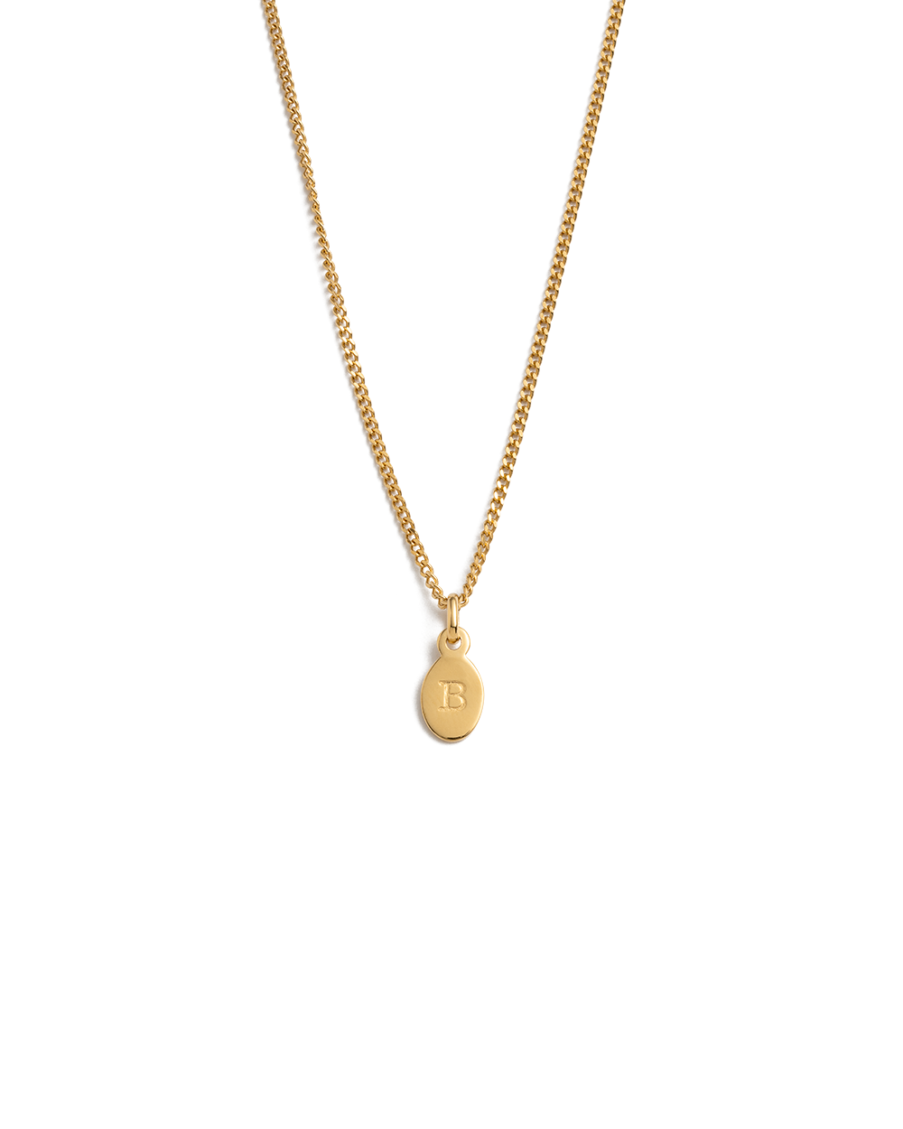 INITIAL NECKLACE A-Z (18K GOLD VERMEIL) IMAGE 7