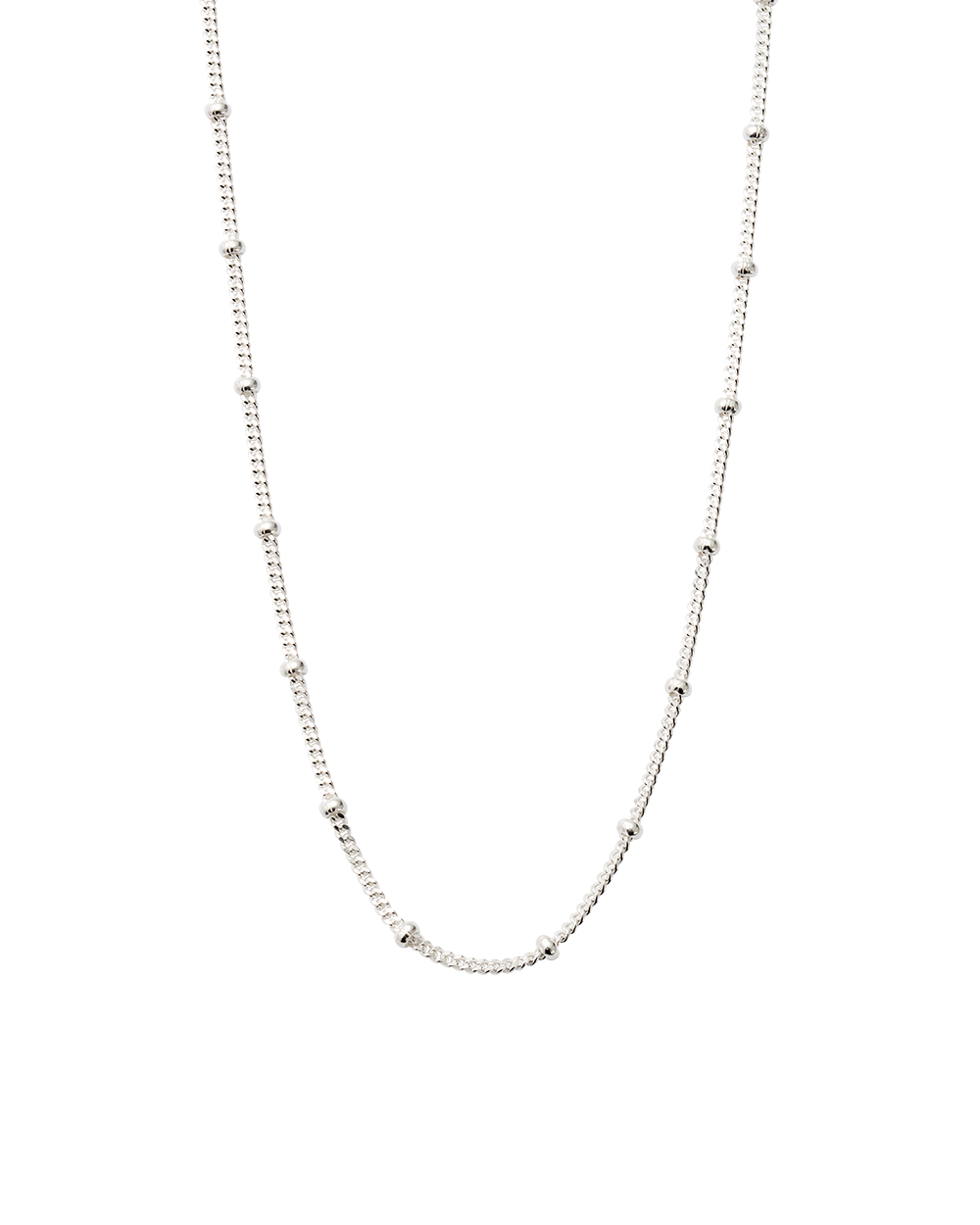 BESPOKE BALL CHAIN (STERLING SILVER) IMAGE 1