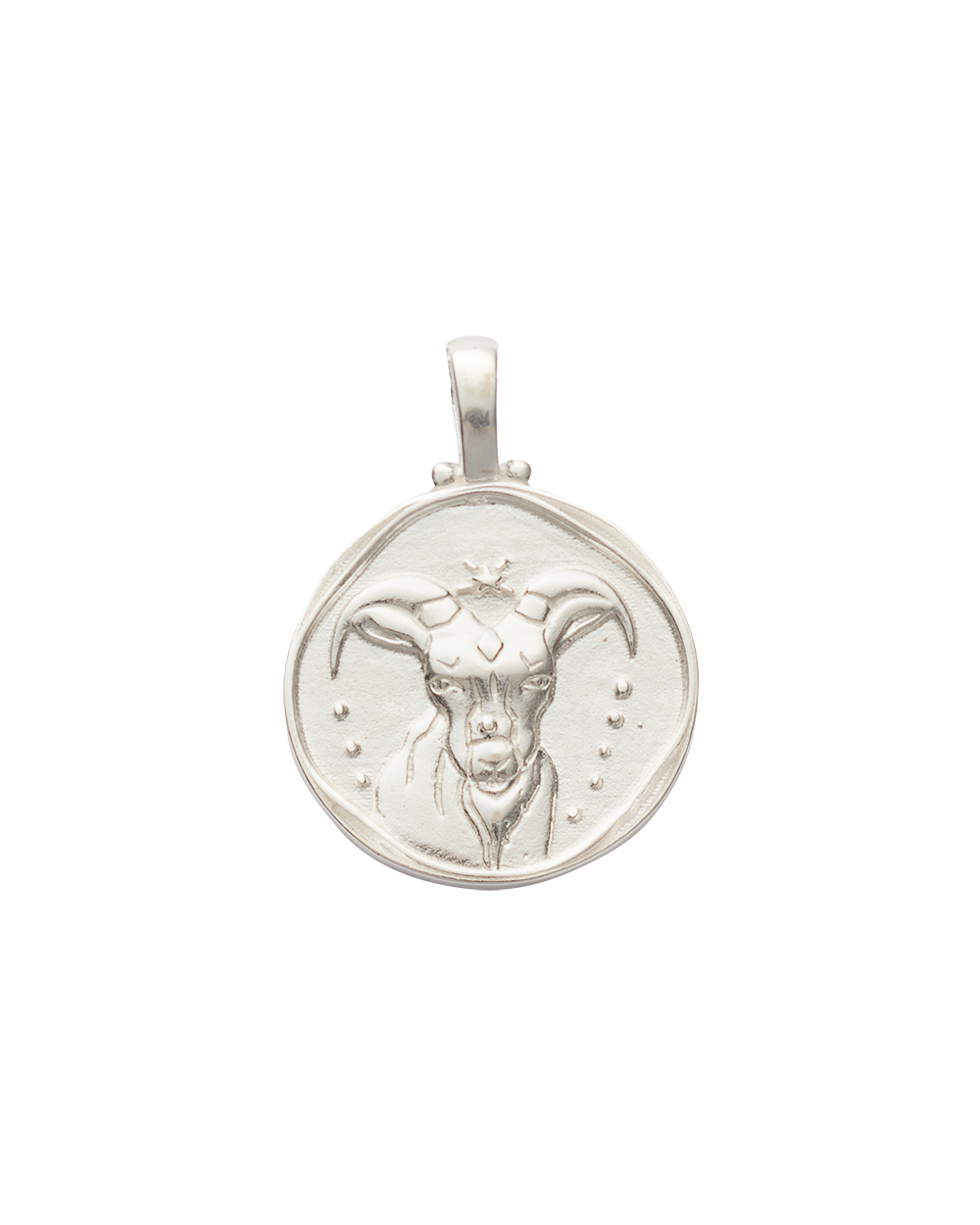 CAPRICORN ZODIAC (STERLING SILVER) IMAGE 1