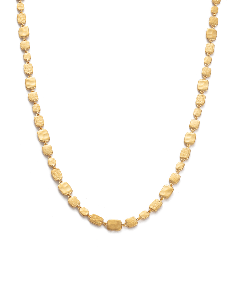 CASCADE NECKLACE (18K GOLD PLATED) - IMAGE 1