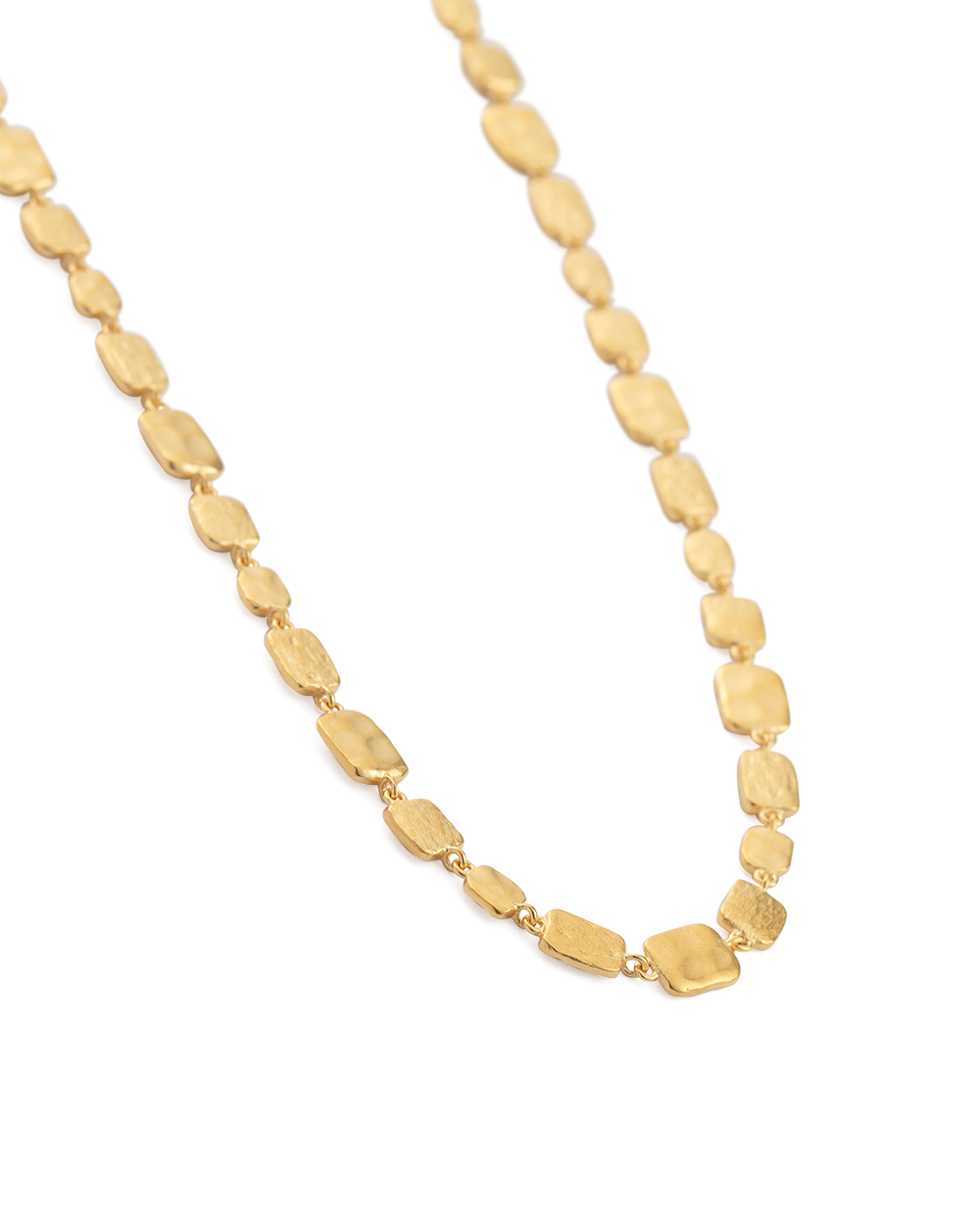 CASCADE NECKLACE (18K GOLD PLATED) - IMAGE 7