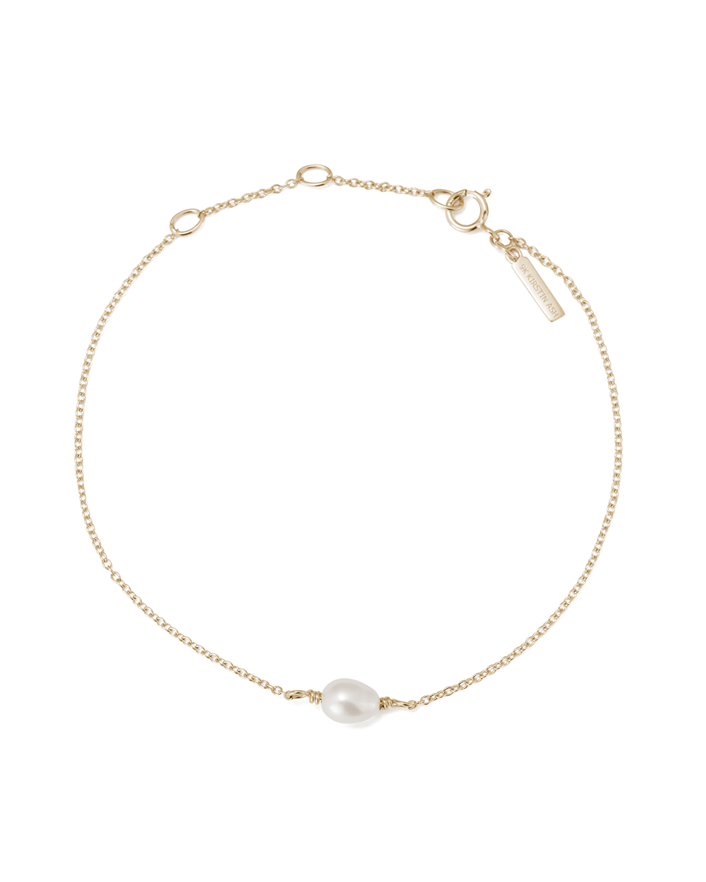CLASSIC PEARL BRACELET (9K GOLD) IMAGE 1
