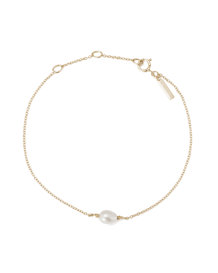 CLASSIC PEARL BRACELET (9K GOLD) IMAGE 1