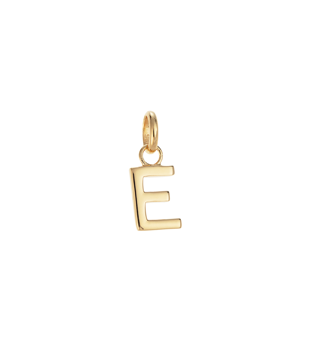 OUTLINE INITIAL A-Z (18K GOLD VERMEIL) IMAGE 12