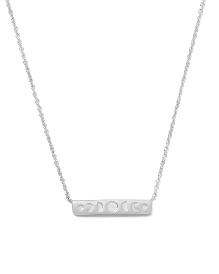 ECLIPSE NECKLACE (STERLING SILVER)