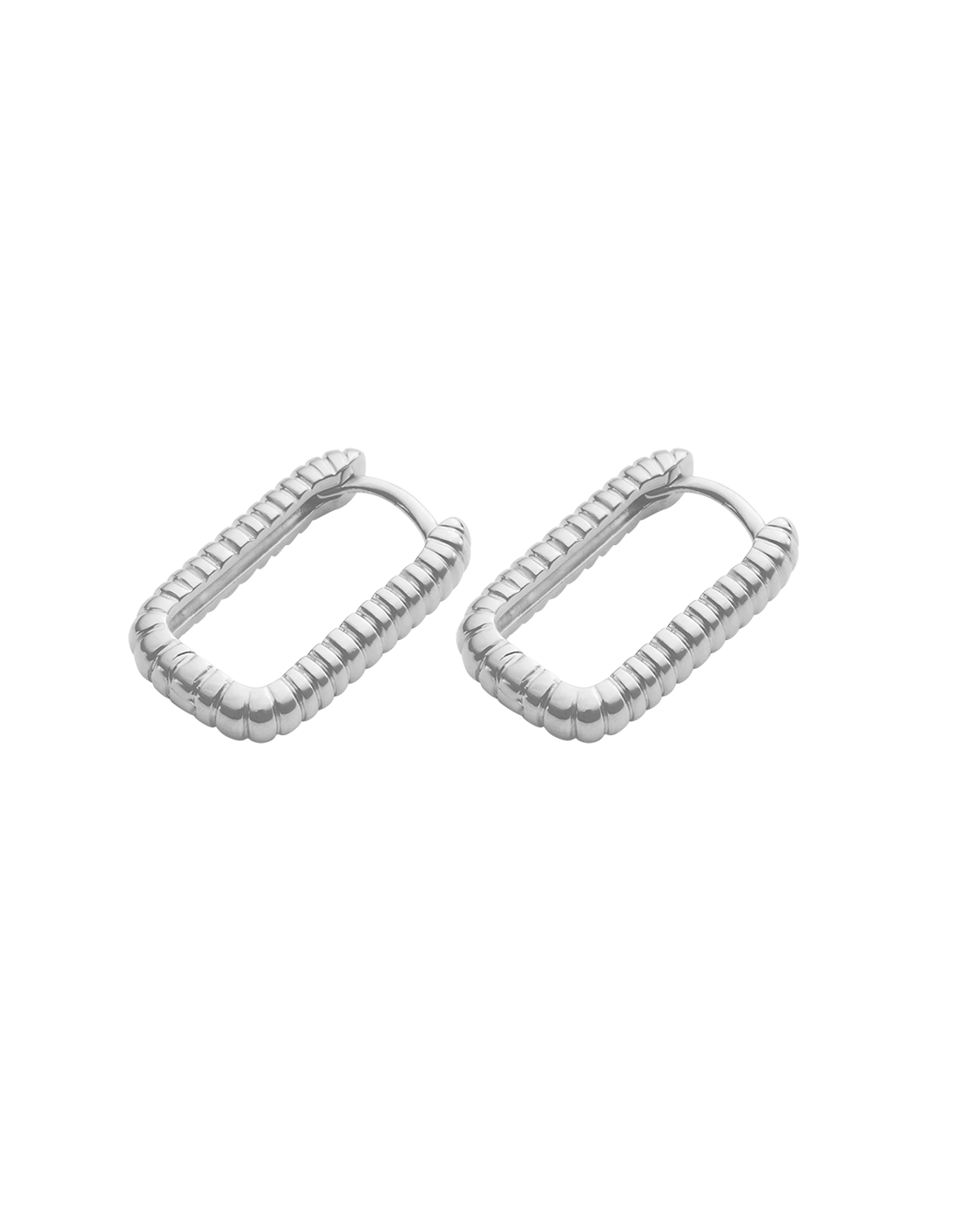 ELEMENTAL HOOPS (STERLING SILVER) IMAGE 4